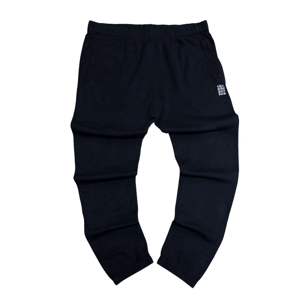 Chrome Hearts Embroidered Eye Chart Cross Logo Sweatpants Size XXL